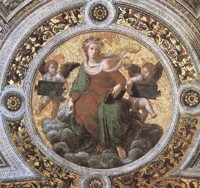 RAFFAELLO Sanzio Theology oil painting image